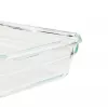 EMSA CLIP & CLOSE N10414 kvadratinis indas 0,8 l skaidrus 1 vnt.