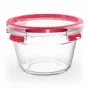 EMSA CLIP & CLOSE N10404 Apvali dėžutė 0,9 L Skaidri 1 vnt.