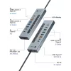 ICY BOX 11-in-1 USB Type-C stotelė su kortelių skaitytuvu ir PD