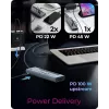 ICY BOX 11-in-1 USB Type-C stotelė su kortelių skaitytuvu ir PD