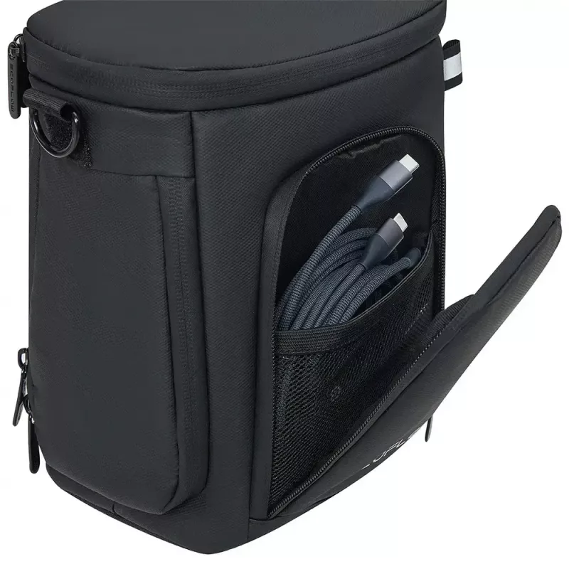 Nešiojimo krepšys EcoFlow TRAIL DC nešiojamai elektrinei stočiai, juodas, 220×120×230 mm