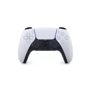 Žaidimų pultas Sony DualSense V2 juodas baltas – belaidis ir laidinis Bluetooth/USB, skirtas PS5, PC, Mac, iOS, Android, 0,28 kg