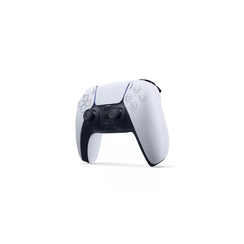 Žaidimų pultas Sony DualSense V2 juodas baltas – belaidis ir laidinis Bluetooth/USB, skirtas PS5, PC, Mac, iOS, Android, 0,28 kg