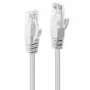 Lindy 0,5 m CAT6 U/UTP tinklo kabelis, baltas