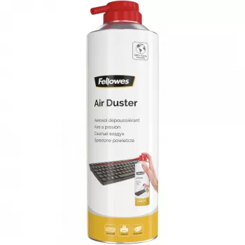 Suspausto oro balionėlis Fellowes HFC Free Air Duster – 0,34 kg, baltas, klaviatūroms, spausdintuvams ir elektronikai