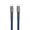 USB laidas Rivacase PS6105 BL12 USB 2.0 1,2 m USB-C mėlynas