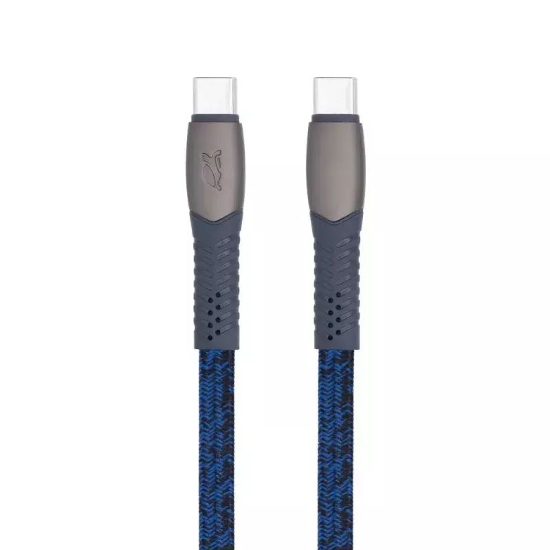 USB laidas Rivacase PS6105 BL12 USB 2.0 1,2 m USB-C mėlynas