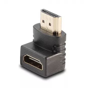 Lindy HDMI moteriškas į vyrišką 90 laipsnių stačiu kampu žemyn adapteris