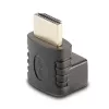 Lindy HDMI moteriškas į vyrišką 90 laipsnių stačiu kampu žemyn adapteris