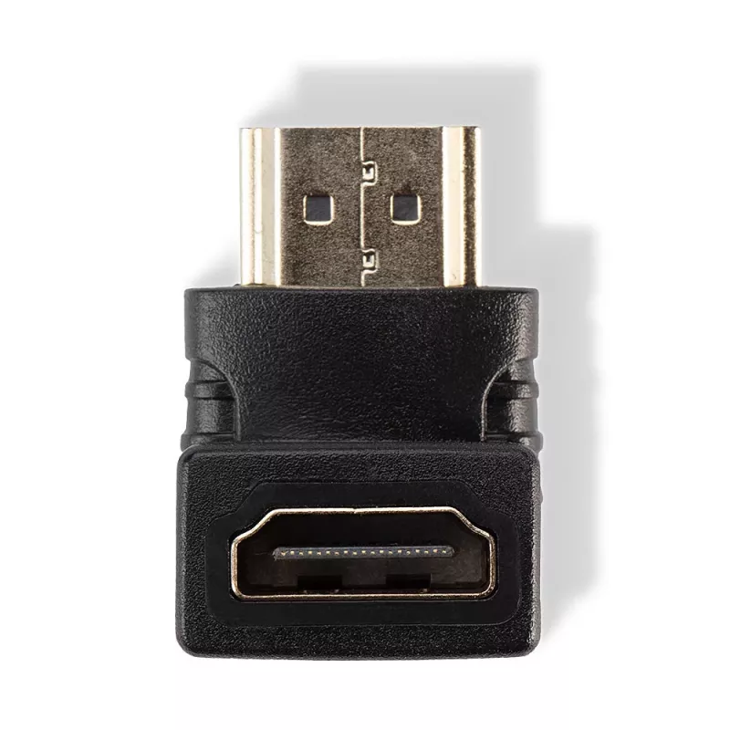 Lindy HDMI moteriškas į vyrišką 90 laipsnių stačiu kampu žemyn adapteris