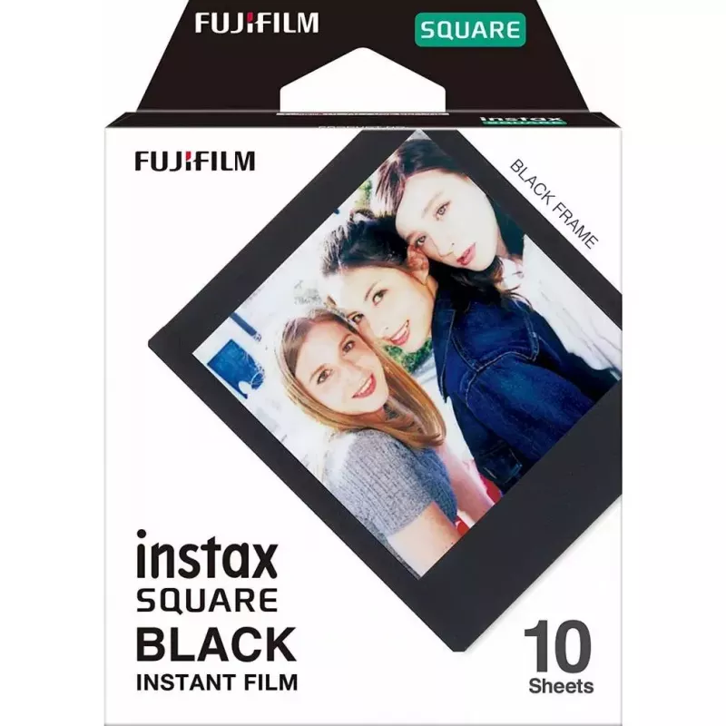 Momentinė juosta su juodu rėmeliu Fujifilm Instax Square 10 lapų