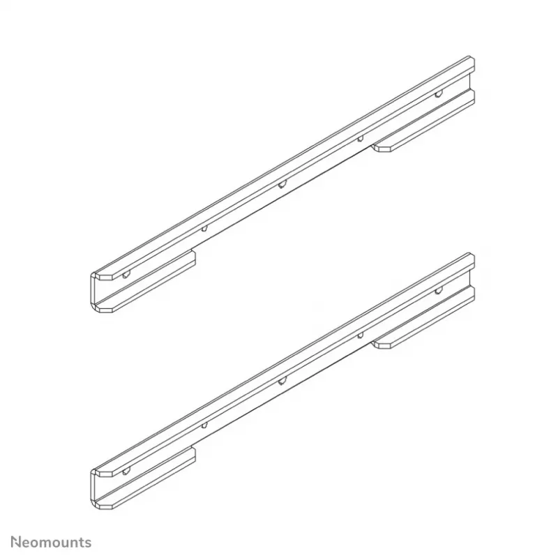 Neomounts FPMA-VESA120 VESA adapteris 10-32 colių, sidabrinis, plieninis, 25 kg, 100 x 100, 200 x 100, 75 x 75
