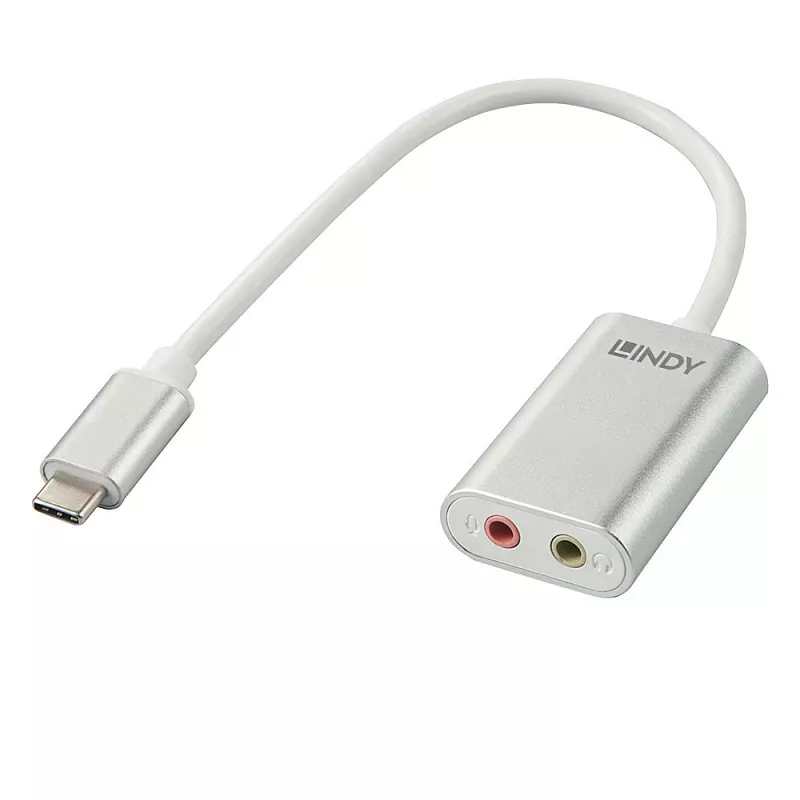 USB Type C į garso keitiklis Lindy 42711