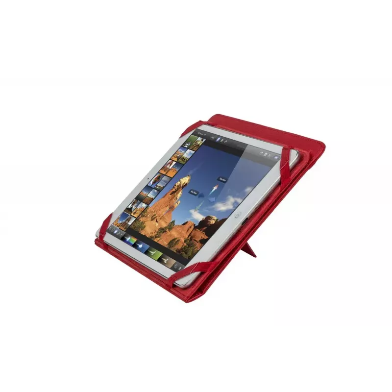 Dėklas Folio Rivacase 3217 25,6 cm (10,1 colio) raudonas