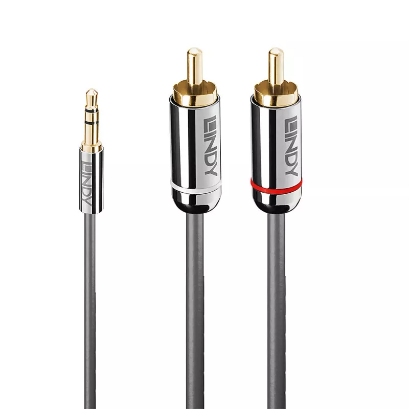 Lindy 10m 3.5mm į Phono garso laidas, Cromo Line