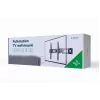 TV laikiklis Gembird WM-55ST-03 32–55 col., VESA iki 400x400, pakreipimas -18°/5°, pasukimas ±90°, maks. 35 kg, juodas