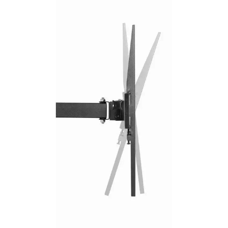 TV laikiklis Gembird WM-55ST-03 32–55 col., VESA iki 400x400, pakreipimas -18°/5°, pasukimas ±90°, maks. 35 kg, juodas