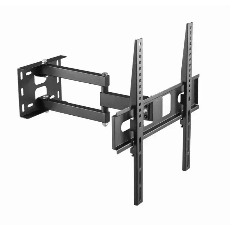 TV laikiklis Gembird WM-55ST-03 32–55 col., VESA iki 400x400, pakreipimas -18°/5°, pasukimas ±90°, maks. 35 kg, juodas