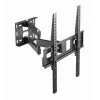 TV laikiklis Gembird WM-55ST-03 32–55 col., VESA iki 400x400, pakreipimas -18°/5°, pasukimas ±90°, maks. 35 kg, juodas
