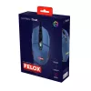Trust GXT109B FELOX pelė žaidimams Ambidextrous USB Type-A 6400 DPI