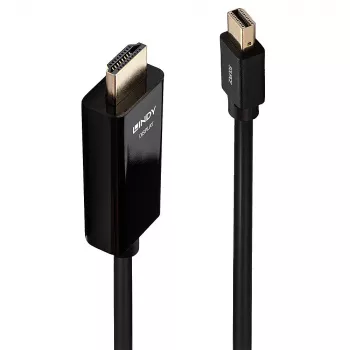 Lindy 3 m Mini DisplayPort į HDMI 10.2G kabelis