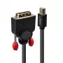 Lindy 3m Mini DisplayPort į DVI laidas, juodas