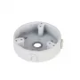 Jungiamoji dėžė DAHUA PFA137 apsaugos kameroms, balta, 1/2 colio sriegis, Ø122 mm, aukštis 34,2 mm, maks. apkrova 1 kg
