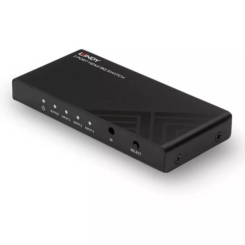 Lindy 3 prievadų HDMI 18G jungiklis