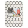 Pjaustymo lenta Resto Kitchenware 95403 stačiakampė plastikinė pilka balta