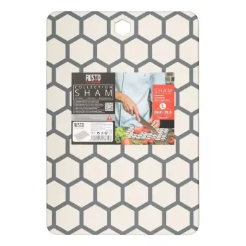 Pjaustymo lenta Resto Kitchenware 95403 stačiakampė plastikinė pilka balta