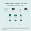 TP-Link TL-FC111B-20 100 Mbps vienmodis SC WDM šviesolaidinis keitiklis