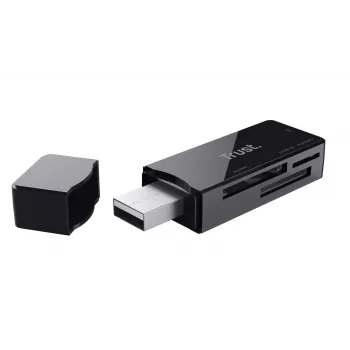 Trust NANGA kortelių skaitytuvas USB 3.2 Gen 1 Type-A juodas