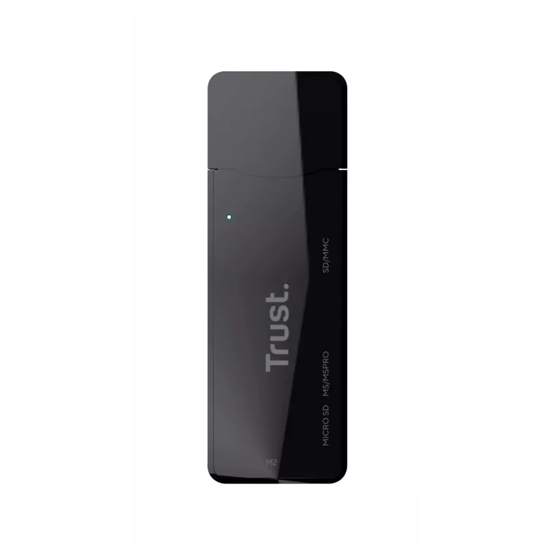 Trust NANGA kortelių skaitytuvas USB 3.2 Gen 1 Type-A juodas