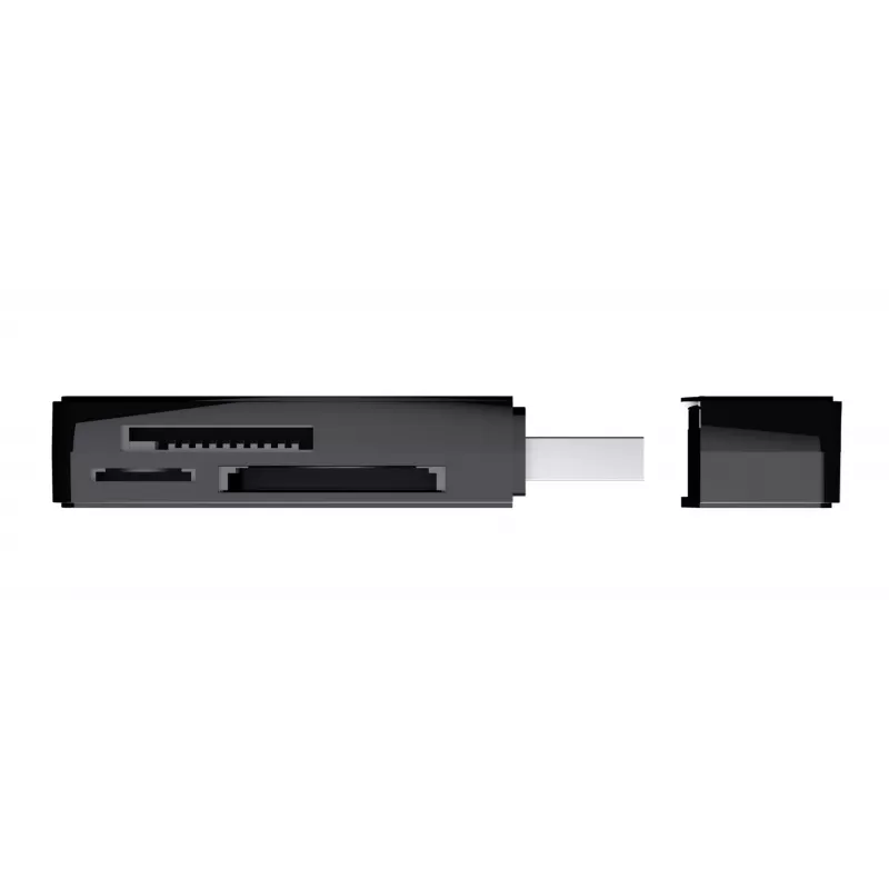 Trust NANGA kortelių skaitytuvas USB 3.2 Gen 1 Type-A juodas