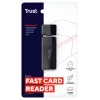 Trust NANGA kortelių skaitytuvas USB 3.2 Gen 1 Type-A juodas