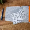 Klaviatūros dėklas R-Go Tools RGOIDPOSBGR pilkas 180x170x30mm