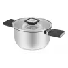 Puodas Kitchenware Resto Anser 1,6 L juodas nerūdijantis plienas