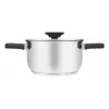 Puodas Kitchenware Resto Anser 1,6 L juodas nerūdijantis plienas