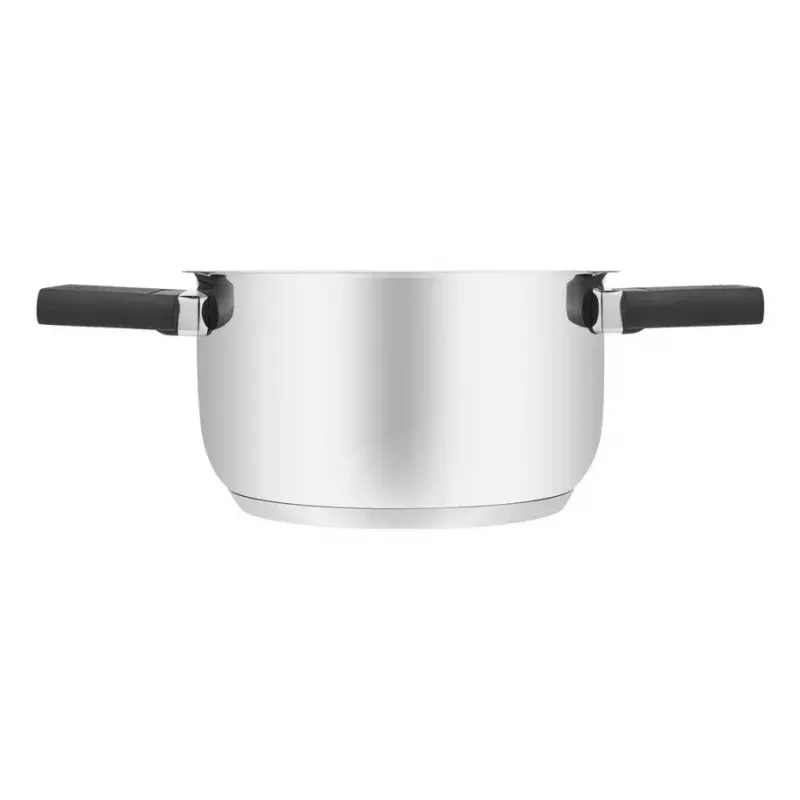 Puodas Kitchenware Resto Anser 1,6 L juodas nerūdijantis plienas