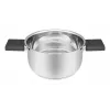 Puodas Kitchenware Resto Anser 1,6 L juodas nerūdijantis plienas