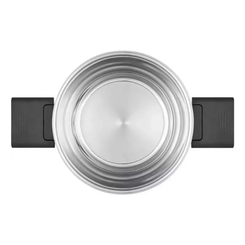 Puodas Kitchenware Resto Anser 1,6 L juodas nerūdijantis plienas