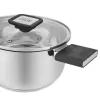 Puodas Kitchenware Resto Anser 1,6 L juodas nerūdijantis plienas