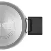 Puodas Kitchenware Resto Anser 1,6 L juodas nerūdijantis plienas