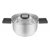 Puodas Kitchenware Resto Anser 1,6 L juodas nerūdijantis plienas