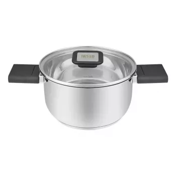 Puodas Kitchenware Resto Anser 1,6 L juodas nerūdijantis plienas