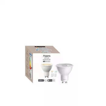 AQARA LED lemputė T2 (GU10, CCT) (LB-L03E) – „Zigbee“ ir „Thread“ reguliuojamos spalvinės temperatūros LED lemputė