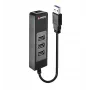 USB 3.0 šakotuvas ir Gigabit Ethernet keitiklis Lindy 43176
