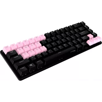 HiperX guminiai klavišų dangteliai žaidimams, rožiniai, US tarptautinis išdėstymas, skirti HyperX ir Cherry MX stiliaus jungikliams