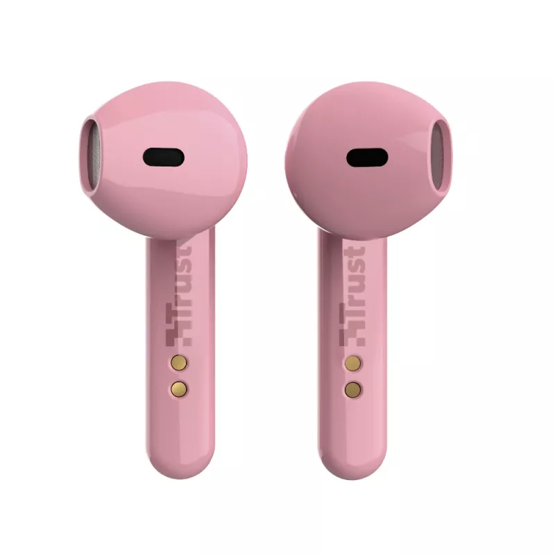 Trust Primo True Wireless Stereo ausinės, rožinės spalvos