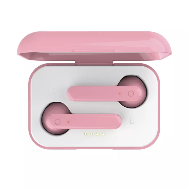 Trust Primo True Wireless Stereo ausinės, rožinės spalvos